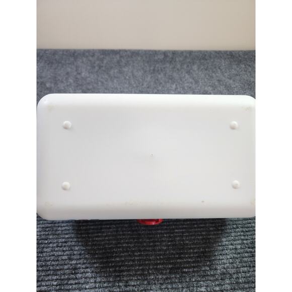 Vintage 90s Caboodles Make-Up Organizer Case 3 Tier Black White Pink Retro - Picture 11 of 13